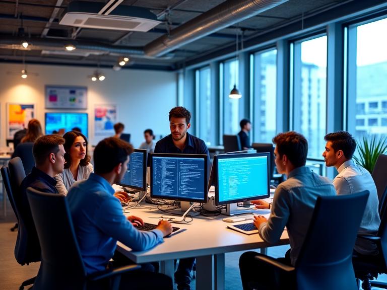 Cyber Guard IN Chicago cybersecurity team office showing certified professionals and company culture